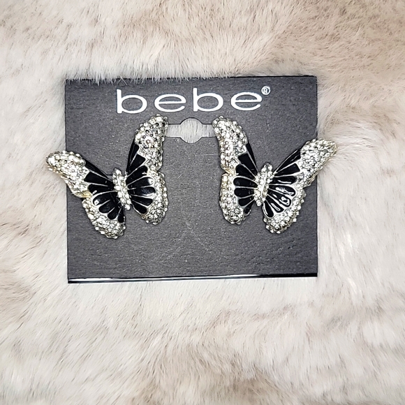 Bebe butterfly earrings - Picture 2 of 6